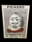 After Pablo Picasso Exhibition Poster "Portraits Imaginaires"