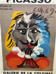 After Pablo Picasso Exhibition Poster Portraits Imaginaires