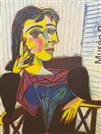 After Pablo Picasso Dora Maar Exhibit Poster