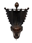 Brass Meiji Era Japanese Takarabune Treasure Ship Censer