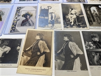 (54) Sarah Bernhardt Real Photo Postcards