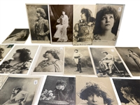 (54) Sarah Bernhardt Real Photo Postcards