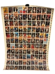 1996-1997 Topps Uncut Basketball Card Sheet Kobe Bryant Rookie Card