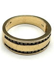 (5) 10k Gold Rings With and Without Gemstones