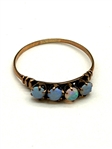 (5) 10k Gold Rings With and Without Gemstones