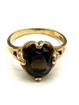 (5) 10k Gold Rings With and Without Gemstones