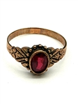 (5) 10k Gold Rings With Gemstones