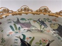 Chinese Export Porcelain Foot Basin
