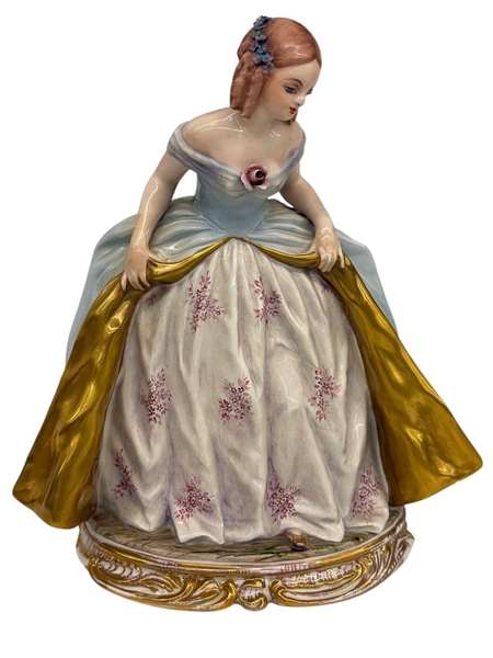 Guido Cacciapuoti Figurine "Lady" Made in Italy 1930-1953