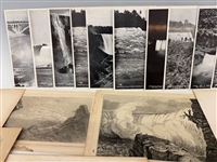 (33) Engravings, Postcards, Calendar Niagara Falls