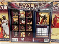 (3) 2011 Cleveland Cavaliers Error Printing Calendars