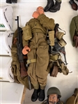 (17) GI Joe, Ultimate Soldier, Dragon Models, and Large Group of Accessories