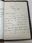 London Lyrics by Frederick Locker 1868 Signed by Author with Handwritten Letters