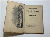 Minnesota Year Book for 1852 by William G. Le Duc