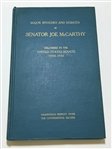"Major Speeches and Debates of Senator Joe McCarthy" by Joe McCarthy, First Edition Signed by Author