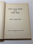 Old Man and the Sea by Ernest Hemingway 1952 First Edition, First Issue With Unclipped Dust Jacket