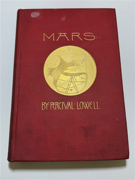 "Mars" by Percival Lowell First Edition 1895 With (24) Plates