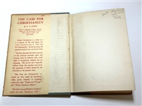 The Case for Christianity by C.S. Lewis 1943 First Edition with Dust Jacket