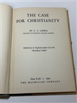 The Case for Christianity by C.S. Lewis 1943 First Edition with Dust Jacket