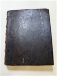 "Tooneel Des Menschelikken Levens Gulden Winkel" by Joost Van Den Vondel 1699 First Edition Full Leather Boards