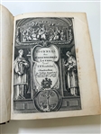 Tooneel Des Menschelikken Levens Gulden Winkel by Joost Van Den Vondel 1699 First Edition Full Leather Boards