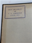 Within the Gates by Sean O'Casey 1933 First Edition Personal Copy of TE Lawrence