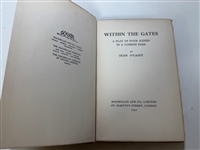 Within the Gates by Sean O'Casey 1933 First Edition Personal Copy of TE Lawrence