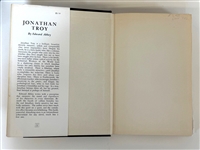 Jonathan Troy by Edward Abbey 1954 First Edition with Non Price Clipped Dust Jacket