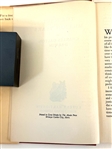The Next Million Years by Charles Darwin 1952 First Edition Signed by Darwin