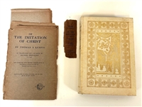 "Of the Imitation of Christ" by Thomas Kempis 1908 Vellum Bound with Dust Jacket