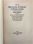 Of the Imitation of Christ by Thomas Kempis 1908 Vellum Bound with Dust Jacket