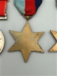 (5) World War II British, Africa Medals
