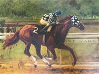 Henry Koehler 1974 Secretariat Print