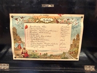 Swiss Cylinder Music Box 13 Cylinder