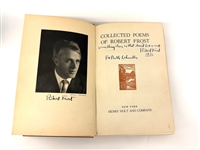 Collected Poems of Robert Frost by Robert Frost 1930 Fist Edition Signed and Inscribed by Frost