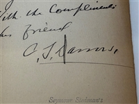 Persian Pearl by Clarence Darrow 1899 Inscribed by Famous Lawyer Clarence Darrow