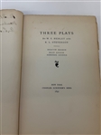 Three Plays Robert Louis Stevenson 1892 Signed and Inscribed by Stevenson