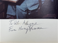 Mr. President; The First Publication from the Personal Diaries...of Harry Truman by William Hillman 1952 First Edition Inscribed and Signed by President Harry Truman