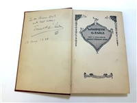 Ernest Seton Thompson Woodmyth and Fable First Edition 1905 Inscribed by the Author