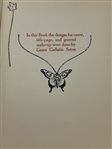 Ernest Seton Thompson Woodmyth and Fable First Edition 1905 Inscribed by the Author