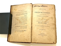 Avery Allyn A Ritual of Freemasonry With Numerous Engravings 1831 First Edition