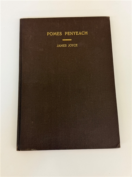 James Joyce "Pomes Penyeach" 1931 First Edition Limited of 100 Copies