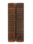 Charles Darwin "Descent of Man" Second Edition 2 Volumes 3/4 Leather