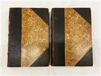 Charles Darwin Descent of Man Second Edition 2 Volumes 3/4 Leather