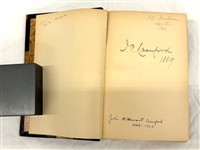 Charles Darwin Descent of Man Second Edition 2 Volumes 3/4 Leather