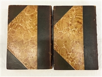 Charles Darwin Descent of Man Second Edition 2 Volumes 3/4 Leather