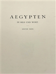 George Ebers Aegypten in Bild un Wort 1879 First Edition 2 Volume Leather Bound Set