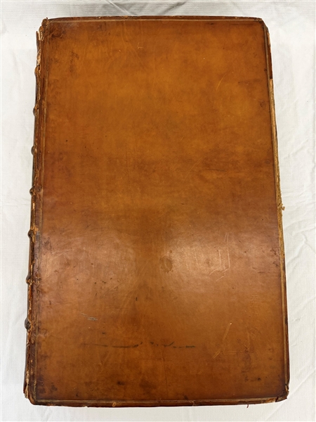 John Urry "The Works of Geoffrey Chaucer" 1721 Full Leather Folio
