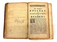 T. Bocalini Advertisements From Parnassus 1659 Leather Binding