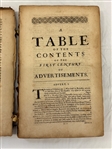 T. Bocalini Advertisements From Parnassus 1659 Leather Binding